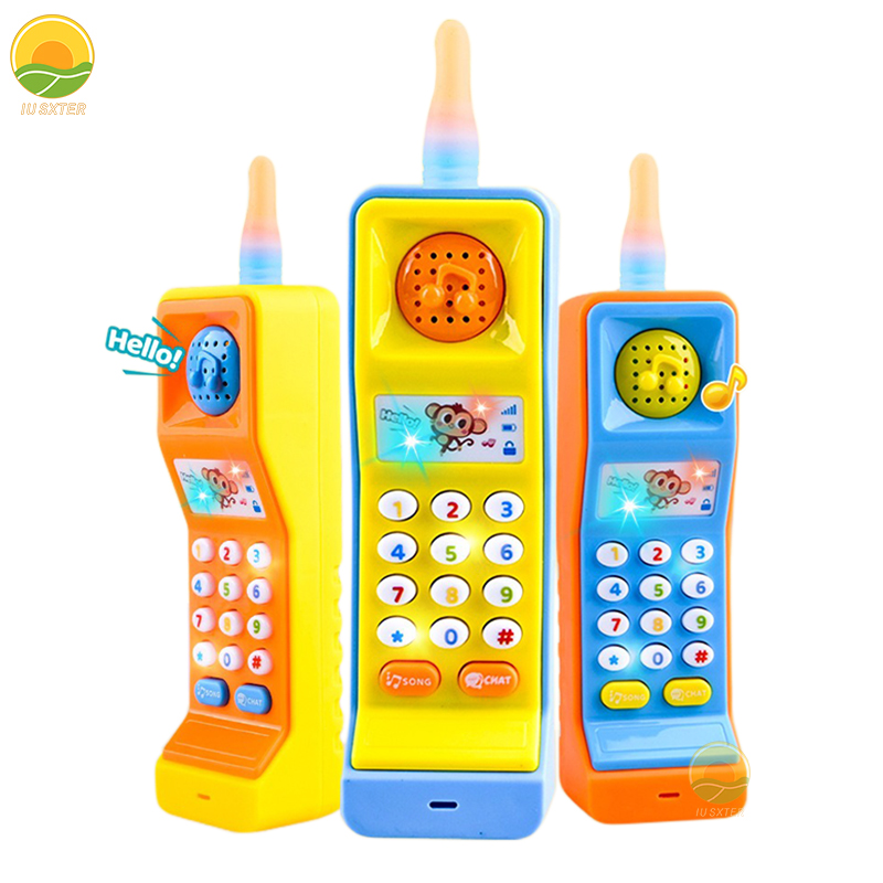 Kids Education Mobile - 赤ちゃん電話のおもちゃ子供のミュージカル電子携帯電話サウンドライトゲーム教育子供 18 ヶ月誕生日ギフト