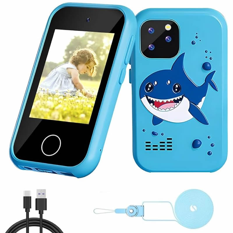 Kids Education Mobile - デジタルカメラ キッズ スマートフォン MP3プレーヤー カメラ おもちゃ
