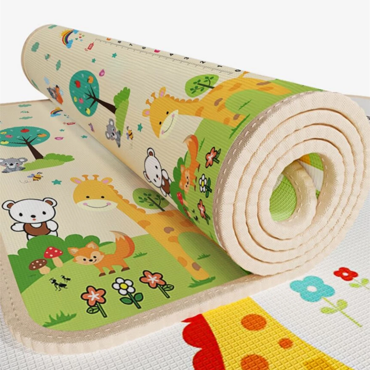 Kids Education Bd - ベビープレイマット厚み 1/0.5 センチメートル教育子供用カーペット保育園クライミングパッド子供ラグアクティビティゲーム非毒性おもちゃ