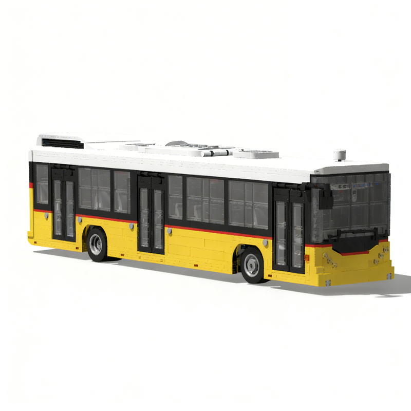 Kids Education Bd - 3086ピース MOC ポストバス ヘス BD N1a