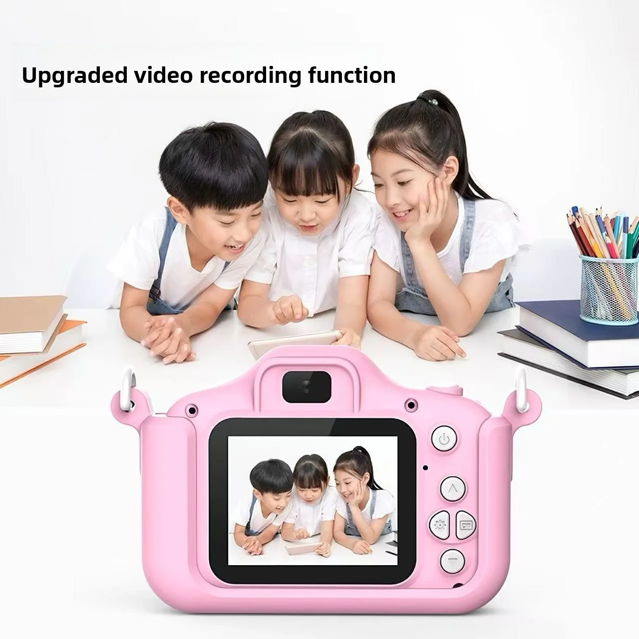 キッズカメラ HD デュアルレンズ 1080P ビデオレコー - Kids Education Video のレビューと価格
