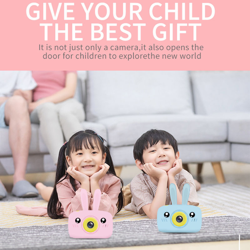 2インチHDスクリーンを備えたミニウサギ型カメラ,教育玩具, - Kids Education Video のレビューと価格