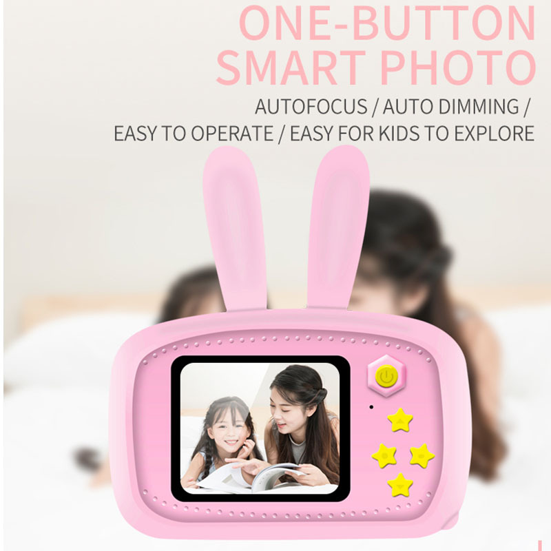2インチHDスクリーンを備えたミニウサギ型カメラ,教育玩具, - Kids Education Video のレビューと価格
