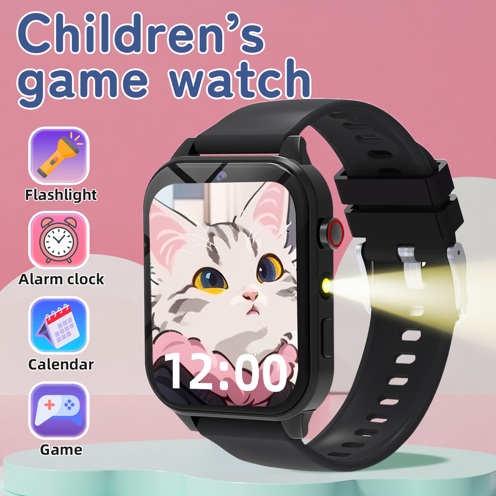 子供用スマート学習ウォッチ、教育ゲーム、カメラ、音楽プレーヤ - Kids Educational Watch のレビューと価格