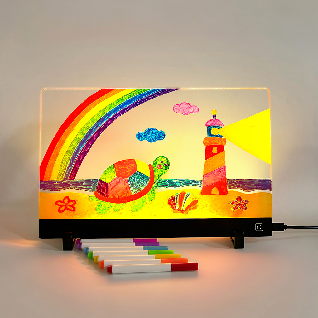 子供用お絵かきボード 再利用可能なLCDタブレット 消せるラ - Kids Education Tablet のレビューと価格