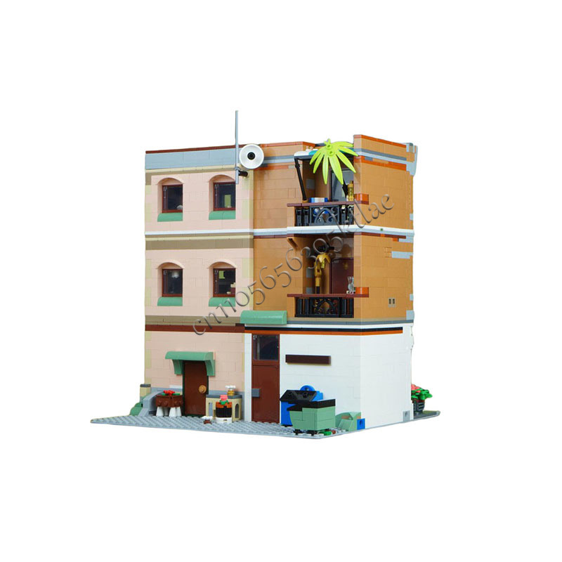 ホット2703ピースMOC中世豪華アンティークショップモジュ - Kids Education Store のレビューと価格