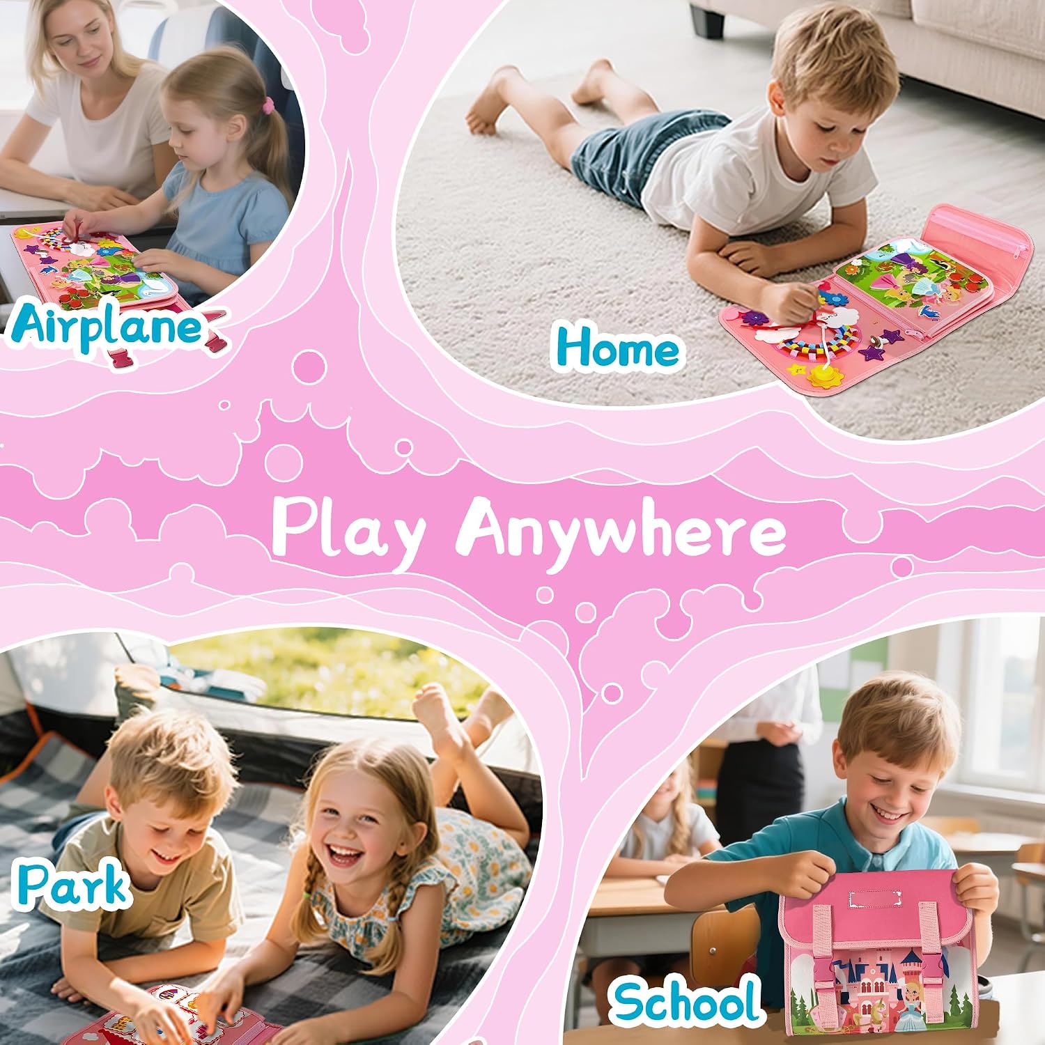 楽しいプリンセスキャッスルアクティビティバックパック｜子供た - Kids Education Fun のレビューと価格