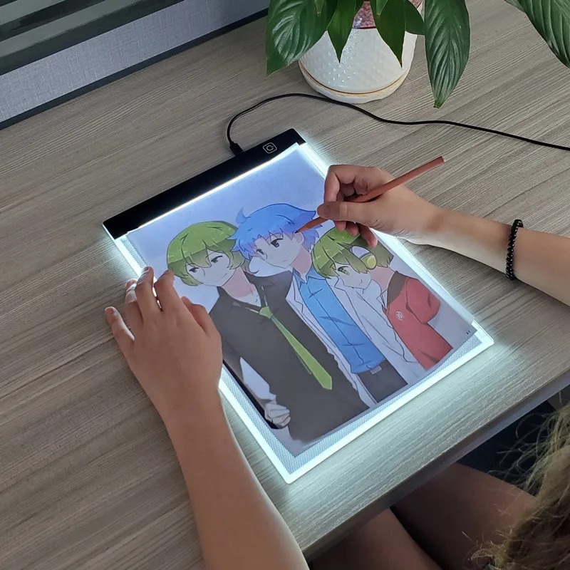 LED描画コピー台 3段階調光ボードテーブル アニメーション - Kids Education Tablet のレビューと価格
