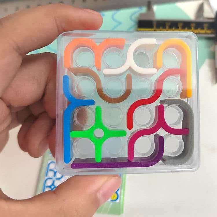創造的なクレイジーカーブパズル 幾何学ラインマトリックス I - Kids Education Fun のレビューと価格