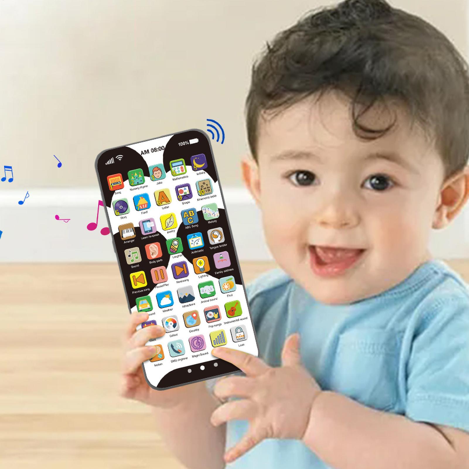 子供のおもちゃのスマートフォン早期携帯電話ライトタッチスクリ - Kids Education Mobile のレビューと価格