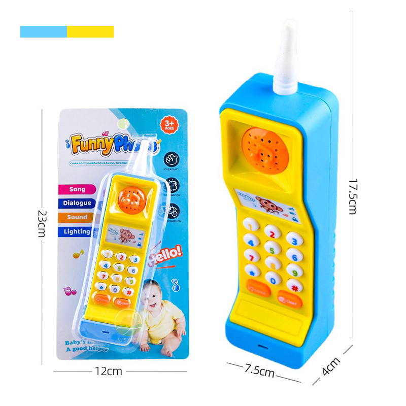 赤ちゃん電話のおもちゃ子供のミュージカル電子携帯電話サウンド - Kids Education Mobile のレビューと価格