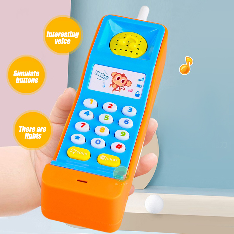 赤ちゃん電話のおもちゃ子供のミュージカル電子携帯電話サウンド - Kids Education Mobile のレビューと価格