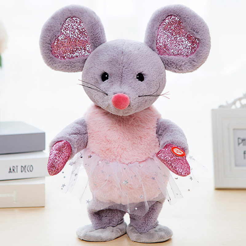 音楽マウスのおもちゃ,電子制御ロボット,ぬいぐるみ,サウンド - Kangaroo Kids Education のレビューと価格
