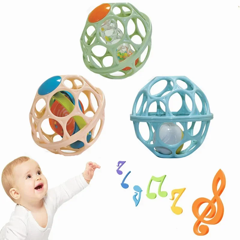 ベビーハンドラトルソフトボールおもちゃ新生児用グリップ歯固め - Kids Education Mobile のレビューと価格