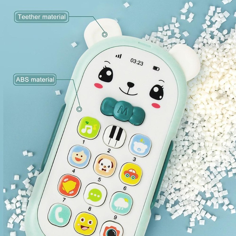 赤ちゃん用電話おもちゃ 音楽サウンドマシン 子供用 幼児早期 - Kids Education Mobile のレビューと価格