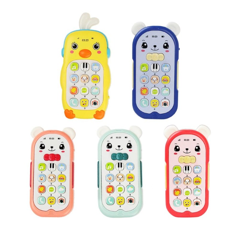 赤ちゃん用電話おもちゃ 音楽サウンドマシン 子供用 幼児早期 - Kids Education Mobile のレビューと価格