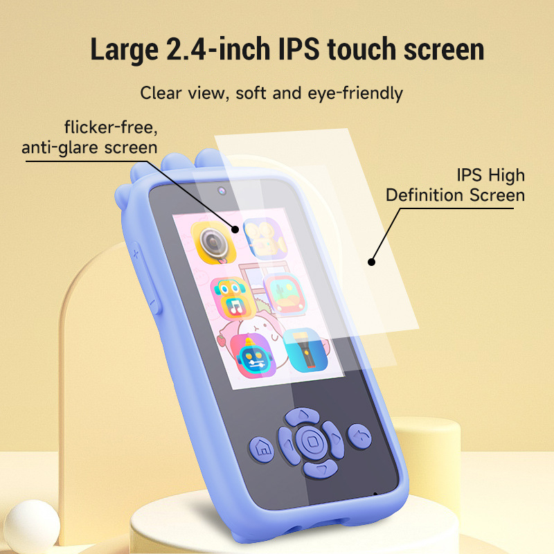 子供用スマートモバイルカメラおもちゃ、内蔵音楽プレーヤーとゲ - Kids Education Mobile のレビューと価格