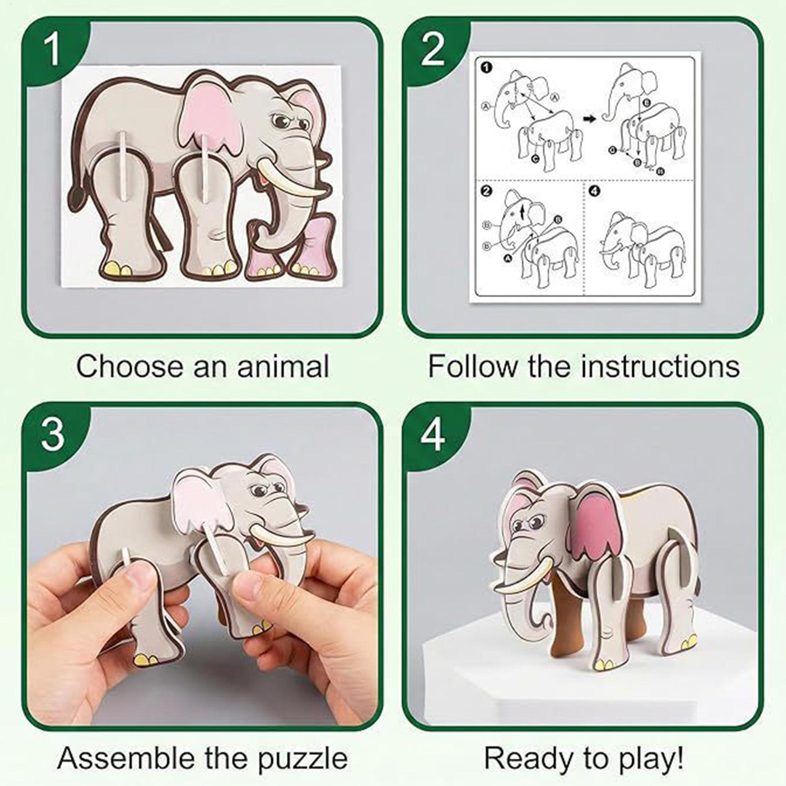 子供向け 3D 漫画パズル 7 パターン 3D 楽しいフォー - Kids Education Fun のレビューと価格