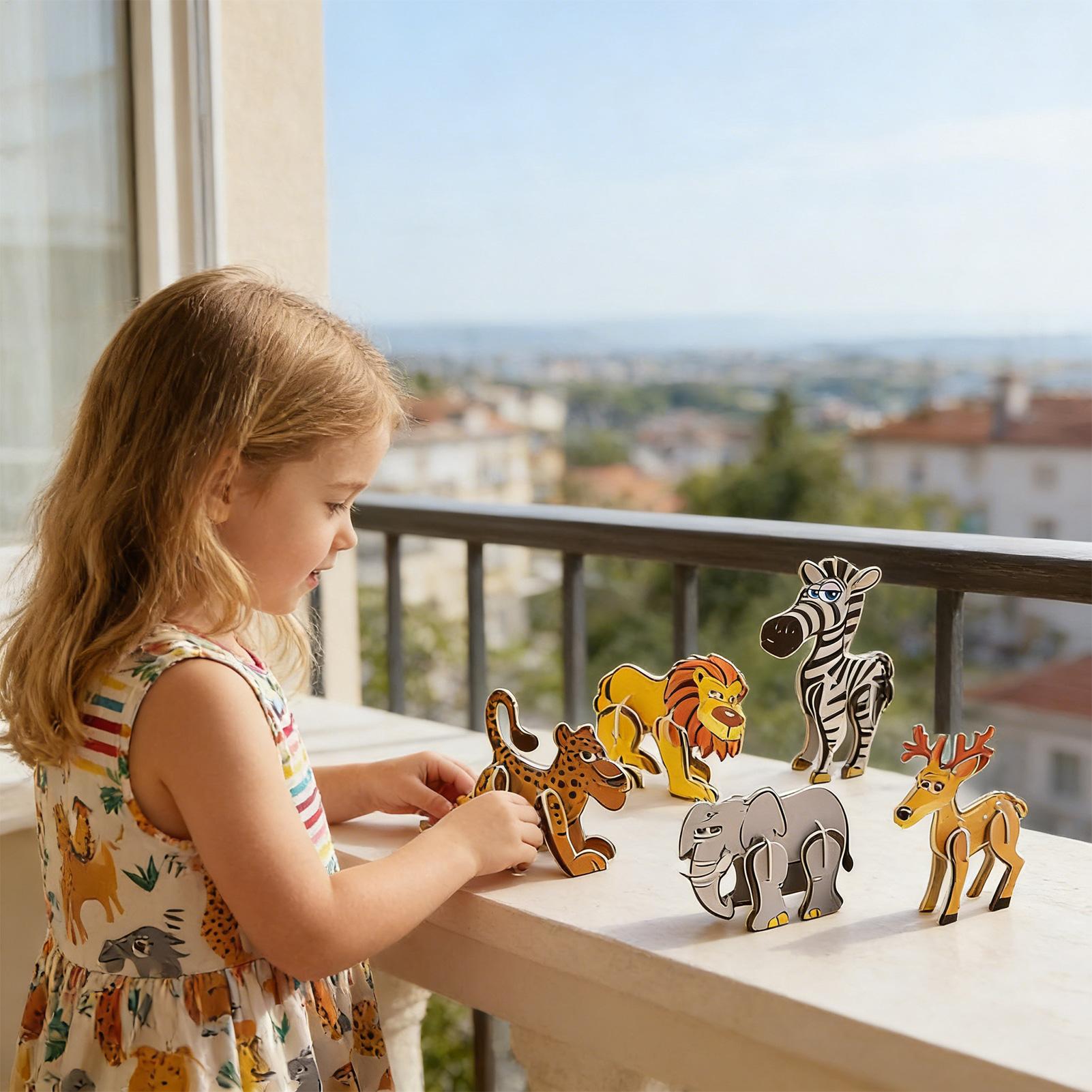 子供向け 3D 漫画パズル 7 パターン 3D 楽しいフォー - Kids Education Fun のレビューと価格