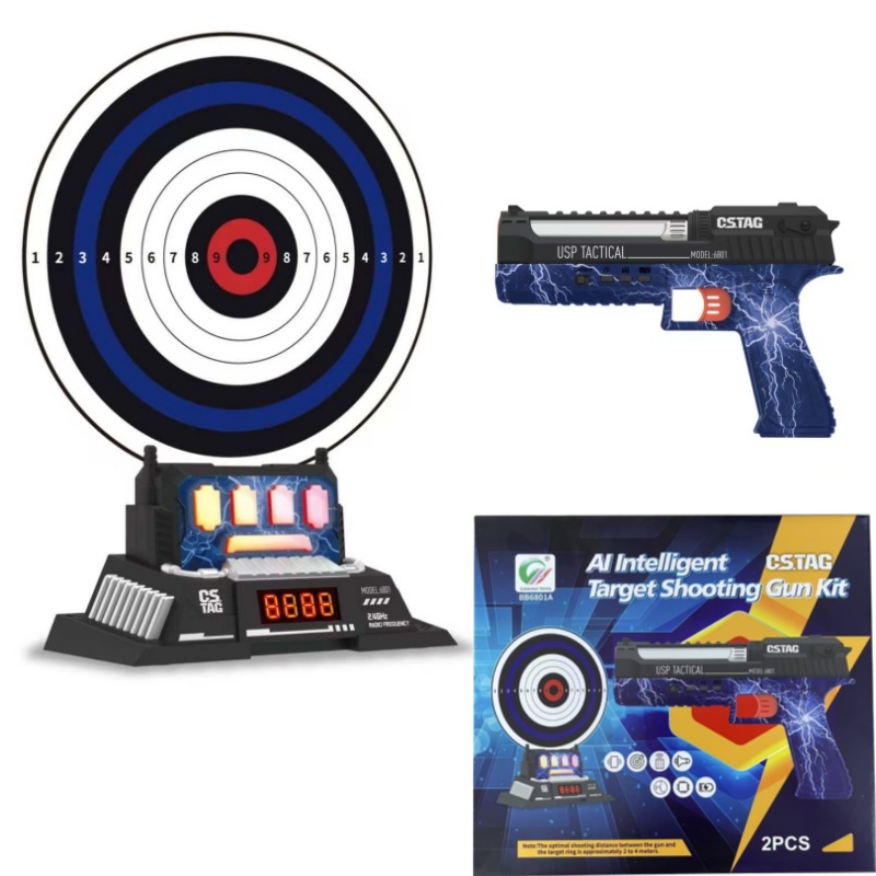 CSTAG AI ターゲット射撃競技レーザーピストルセット  - Kids Education Toy のレビューと価格