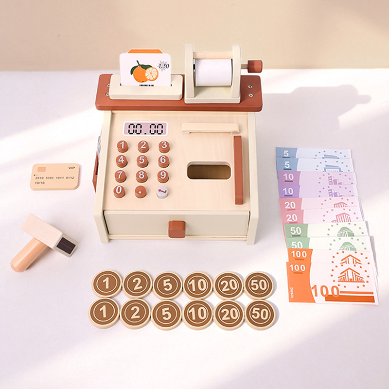 子供用シミュレーションレジおもちゃ、通貨検出機能付き、デジタ - Kids Education Store のレビューと価格