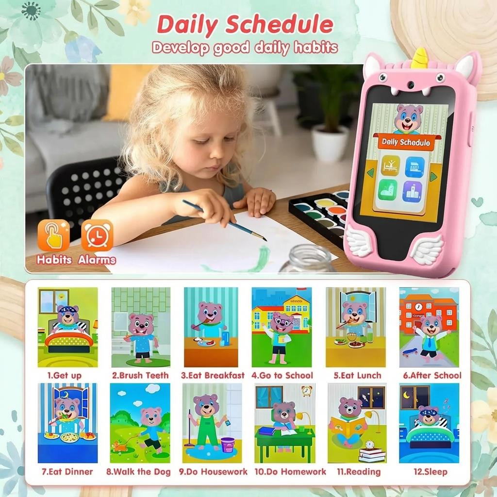 子供向け音楽スマートフォン、キッズトイ、漫画ユニコーンタッチ - Kids Education Mobile のレビューと価格