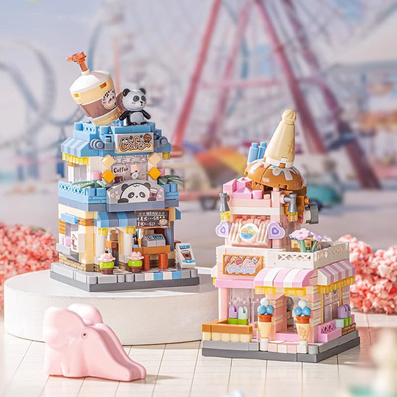 新しいパンダペットコーヒーアイスクリームフラワーショップスト - Kids Education Store のレビューと価格