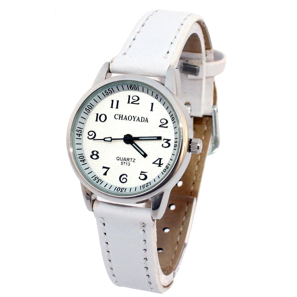 Chaoyada 子供用腕時計ガールレザーストラップ学習時間 - Kids Educational Watch のレビューと価格