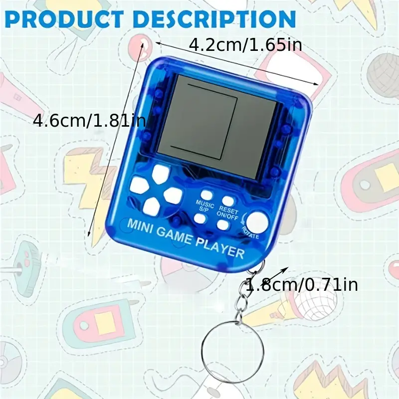 ゲームパーティーの記念品 ビデオゲームのキーホルダー ゲーマ - Kids Education Video のレビューと価格