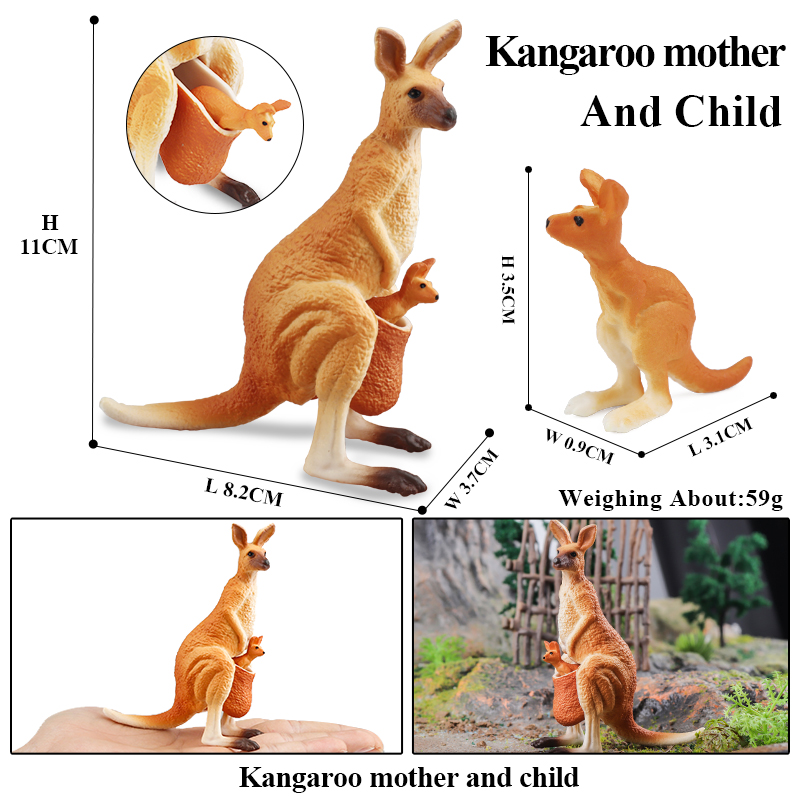 Oenux-子供のための古典的なイタリアの野生動物のアクショ - Kangaroo Kids Education のレビューと価格