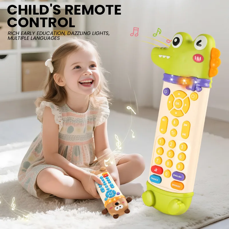 インテリジェント知育玩具子供テレビリモコンベビー携帯電話ワニ - Kids Education Mobile のレビューと価格