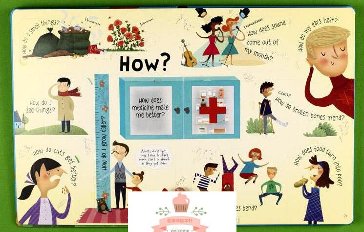 子供のための英語教育絵本,あなたの体についての答え,本を読む - Kids Education Questions のレビューと価格
