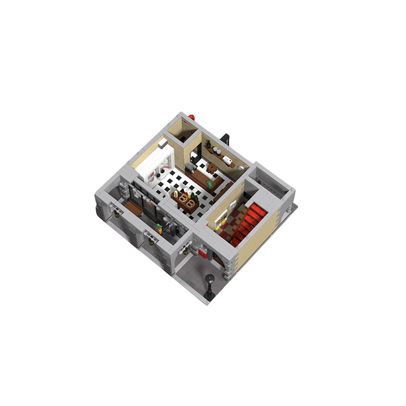 3517ピース MOC シティ ダウンタウン ストア モジュ - Kids Education Store のレビューと価格