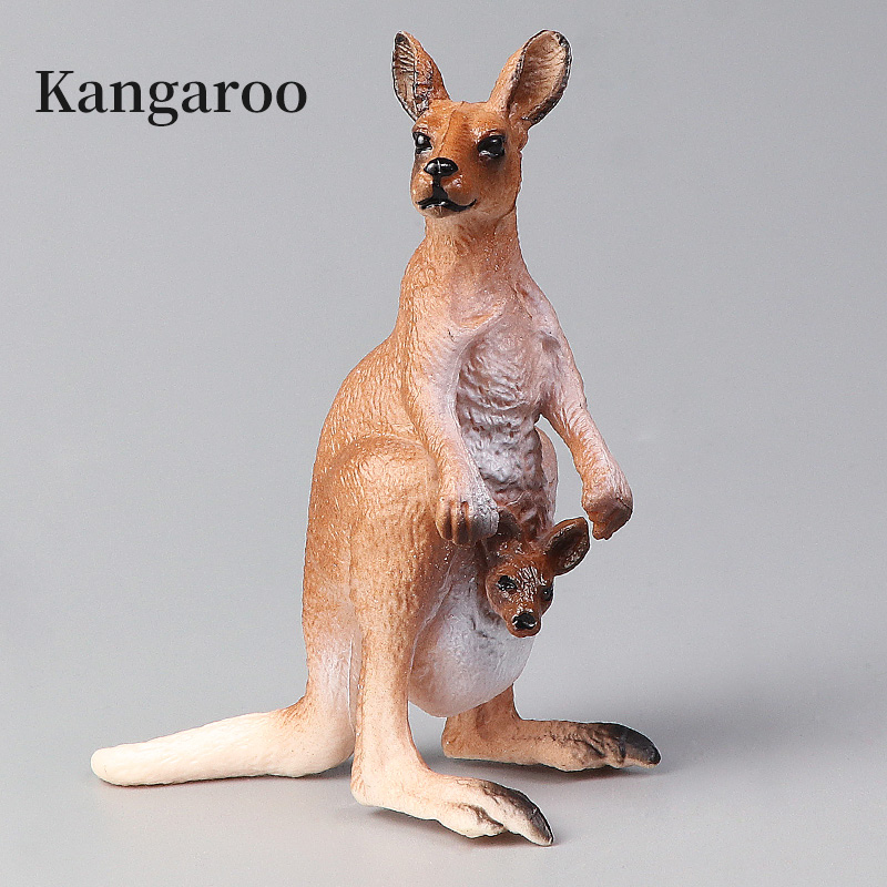 新しい野生動物世界カンガルーセット、リアルな動物アクションフ - Kangaroo Kids Education のレビューと価格