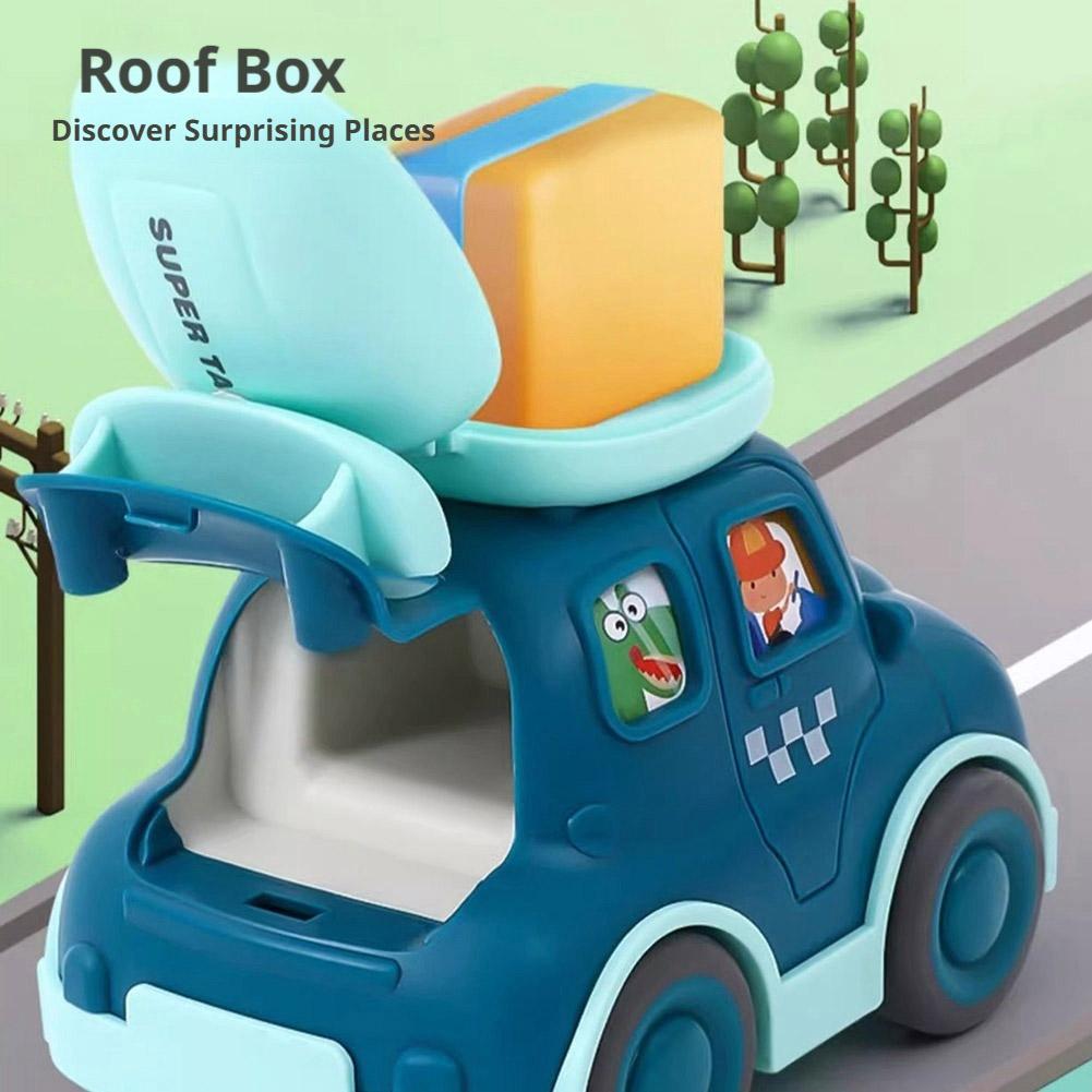 漫画ミニプルバックおもちゃの車モンテッソーリ慣性車両早期教育 - Kids Education Toy のレビューと価格