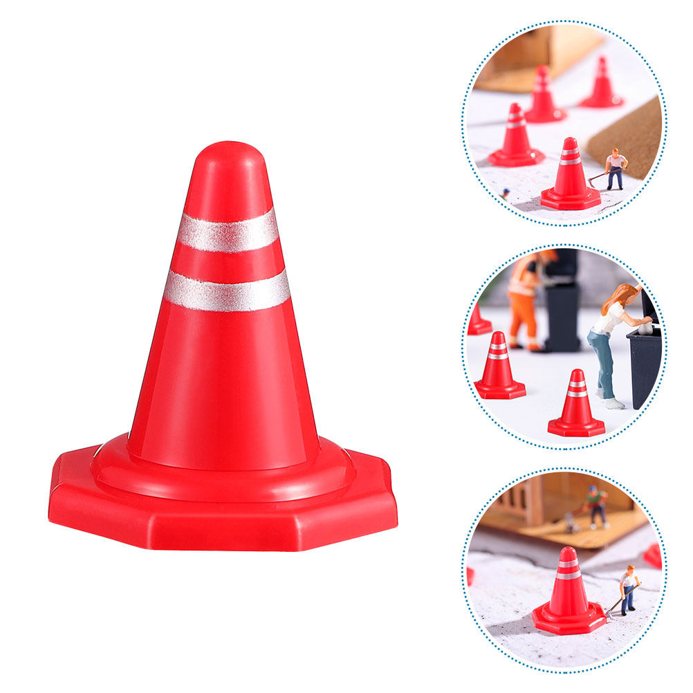24個入りミニトラフィックコーン 赤色PP素材 コンパクトサ - Kids Education Toy のレビューと価格