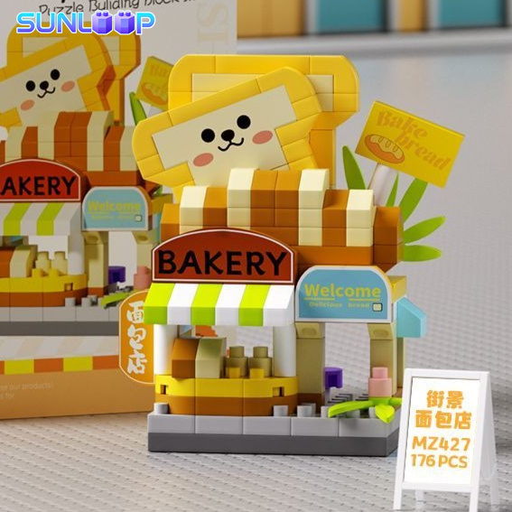 卸売ストリートビュービルディングブロックセット、可愛い店舗モ - Kids Education Store のレビューと価格