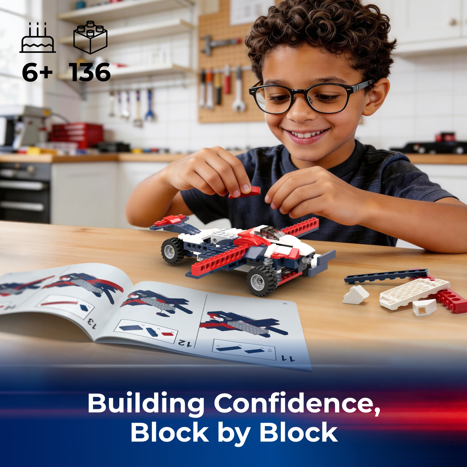 Apitor 8-in-1 STEMビルディングブロックセッ - Kids Education Fun のレビューと価格