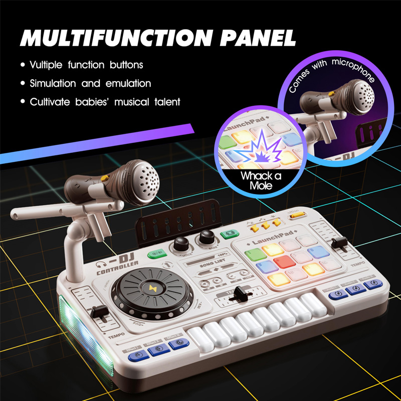 シミュレーション DJ ミキサーコントローラーおもちゃ子供の - Kids Education Bd のレビューと価格