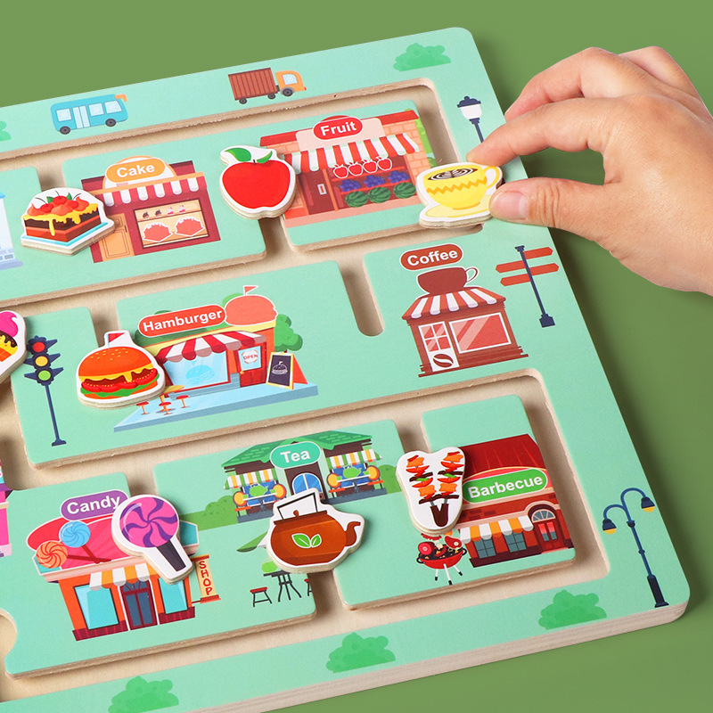 子供のための創造的な木製デジタルトラフィックおもちゃ,動物店 - Kids Education Store のレビューと価格